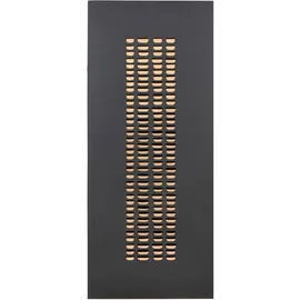 Gilde Wandrelief »Torus« silber, 50x120 cm