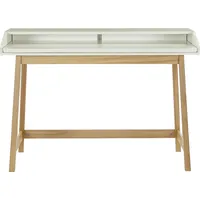 WoodMan Schreibtisch »St. James«, Home Office Schreibtisch, Laptoptisch weiß