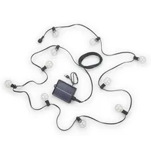 Trio Solar-Lichterkette Mood Hybrid 5,7 m 10 LED RGB