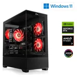 CSL Gaming-PC AMD Ryzen 7 9700X 3,8 GHz 32 GB RAM 2000 GB SSD GeForce RTX 5070 Win 11 Home