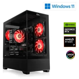 CSL Gaming-PC AMD Ryzen 7 9700X 3,8 GHz 32 GB RAM 2000 GB SSD GeForce RTX 5070 Win 11 Home