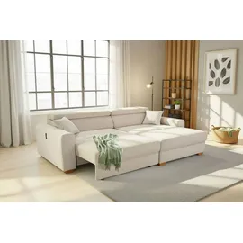 Jockenhöfer Ecksofa Stoff Beige