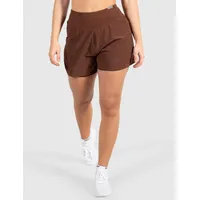 SMILODOX Damen Shorts Advance Pro 2in1 Braun, XS