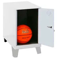 Simonrack Spind SIMONLOCKER DISM grau, weiß 8425437119828, 1 Schließfach