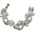 URBAN CLASSICS Pray Hands Armband Silber S/M