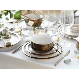 CreaTable Modern Industrial Kombiservice 12-tlg. 4 Personen Glimmer