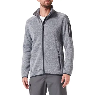 CMP - Knit-Tech-Fleecejacke für Herren Eis-Titan-Schwarz, 54