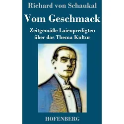 Vom Geschmack