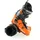 Scarpa Maestrale Herren Skischuhe Orange/Schwarz 25,5