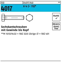 Industrial Quality Supplies ISO 4017 Sechskantschraube VG M3x5 Edelstahl