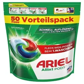 Ariel UNIVERSAL+ Allin1 PODS Waschmittel 50 St.