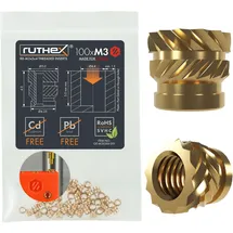 ruthex Gewindeeinsatz RX-M3x5x4 GE-M3x5x4-001