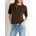 Kurzarmshirt Braun XL