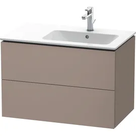 Duravit Waschtischunterschrank 2 Schubkästen 82 x 55 x 48,1 cm Grau