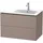 Duravit Waschtischunterschrank 2 Schubkästen 82 x 55 x 48,1 cm Grau