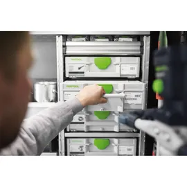 Festool Systainer3 SYS3 L 137 Aufbewahrungssystem schwarz 50,80x29,60x13,70 cm