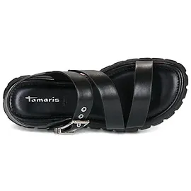 TAMARIS Plateau-Sandaletten Damen Schwarz 40