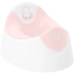 Kikkaboo Töpfchen Hippo Behälter abnehmbar einfaches Reinigen rutschfeste Basis rosa