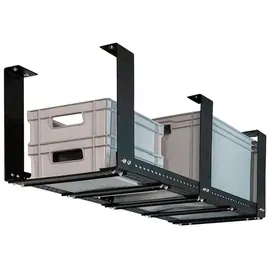 SCHULTE Regalwelt Grundregal Metall 43 x 43 x 24 cm schwarz