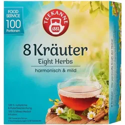 TEEKANNE Kräutertee »8 Kräuter« 100 Stück Tassenportion