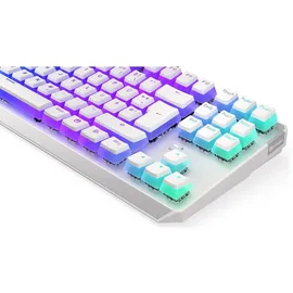 endorfy Thock TKL Pudding, Onyx White, PBT, LEDs RGB, Kailh RED, USB, DE (EY5D013)