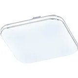 Fischer & Honsel Porto 1-flammig quadratisch weiß Acrylglas