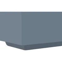 Beliani Beliani, Feuerstelle Graphitgrau aus Leichtbeton rechteckig Modern in