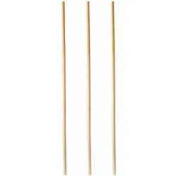 Papstar 150x Bio Strohhalme Trinkhalme aus Stroh umweltfreundlich 230 mm mm O 4mm