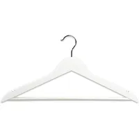 KESPER Formkleiderbügel, 12er Pack, FSC, weiß 44,5x23,5x7,2cm, weiß, Eukalyptus