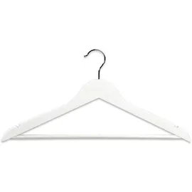 KESPER Formkleiderbügel, 12er Pack, FSC, weiß 44,5x23,5x7,2cm, weiß, Eukalyptus