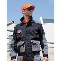 Result Work-Guard Lite Jacket - black;grey;orange - 4XL