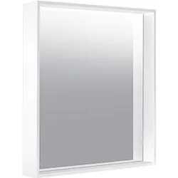 Keuco X-Line Kristallspiegel 33295112000 unbeleuchtet, anthrazit, 650x700x105mm