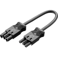 ADELS-CONTACT AC 166 VLCG/315 100 Netz-Anschlusskabel Netz-Stecker - Netz-Buchse