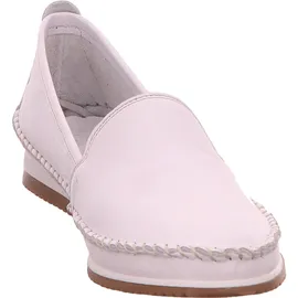 Andrea Conti Damen Leder Slipper 1889601, Größe:41 EU, Farbe:Weiß - 41