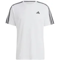 adidas Train Essentials 3-Streifen Training T-Shirt White / Black L