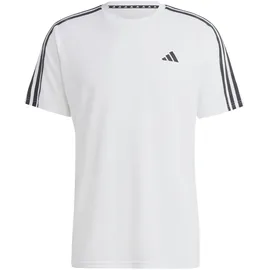 adidas Train Essentials 3-Streifen Training T-Shirt White / Black L