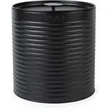 Russell Hobbs RH03269EU7 Ribbed Brotkasten – Brotkasten aus Metall, großer Küchenkanister, Aufbewahrung auf der Arbeitsplatte, langlebiger Stahl, Deckel mit Deckel, leicht zu reinigen, Schwarz