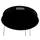 Novel Ontario 3-flg. 23 cm rund schwarz Metall