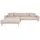House Nordic Sofa Lido Sofa, Loungesofa links gewendet mit 4 Kissen