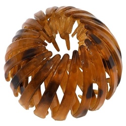 SOHO Pesca Pferdeschwanz Spiral Haargummis   Braun Damen