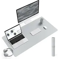 Schreibtischunterlage Mauspad Leder Rutschfestes Wildleder Büro Laptop