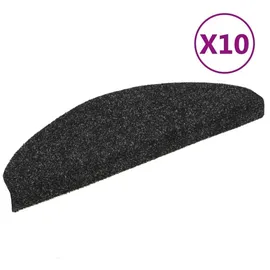 vidaXL Stufenmatte 65 x 21 cm Schwarz