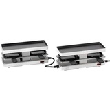 Stöckli Raclette Twinboard Set weiss- für 4 Personen
