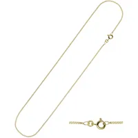 Goldkette JOBO "Panzer-Kette" Halsketten Gr. Gelbgold 585, L: 42cm, gelb (gelbgold 585) Damen 585 Gold 42 cm 1,7 mm