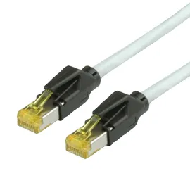 Odys SECOMP DRAKA Patchkabel Cat.6A S/FTP, UC900 TM31, LSOH, grau, 2 m