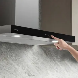 Ciarra Dunstabzugshaube 90cm A+++ 650 m3/h Wandhaube WIFI APP Touch Control VMS9102