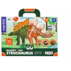 Magnetische Tafel - Stegosaurus