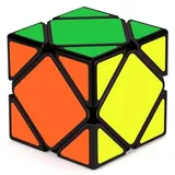 Maomaoyu Zauberwürfel Windmill Cube Speed Magic Cube Puzzle Magischer Würfel PVC Aufkleber für Schneller und Präziser mit Lebendigen Farben(Schwarz)