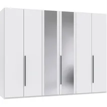 WIMEX Drehtürenschrank London 270 x 208 x 58 cm Weiß
