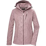 KILLTEC Damen Funktionsjacke KOS 122 WMN SFTSHLL JCKT FLORAL, in Violett3930 | Gr.: 36